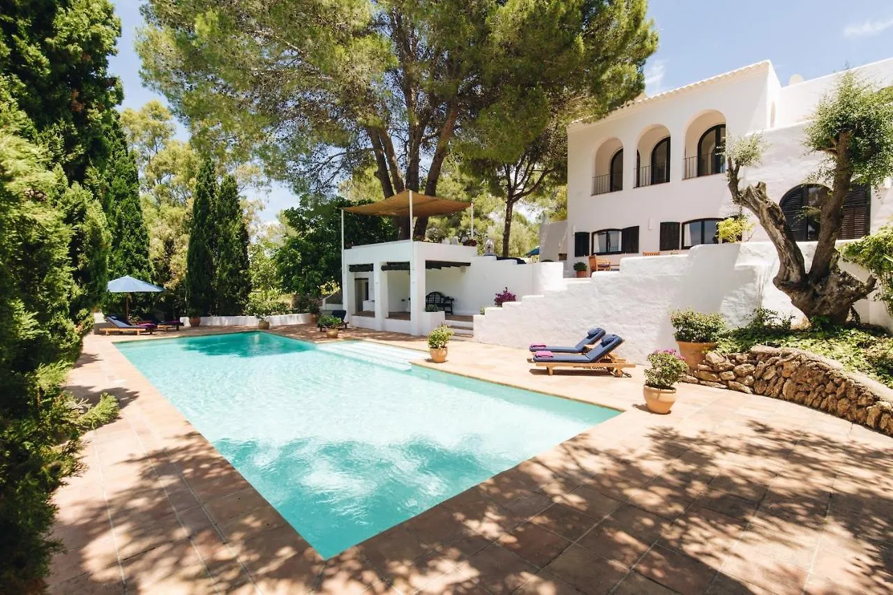 Luxurious Ibiza Villa Casa Pacifica 6 Bedrooms Large Outdoor Dining Area Bbq San Rafael 산타 에우랄리아 데 리오 스페인