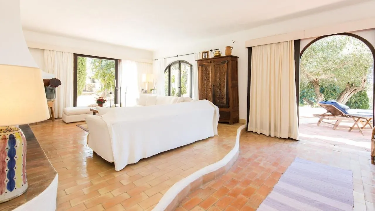 Luxurious Ibiza Villa Casa Pacifica 6 Bedrooms Large Outdoor Dining Area Bbq San Rafael 산타 에우랄리아 데 리오