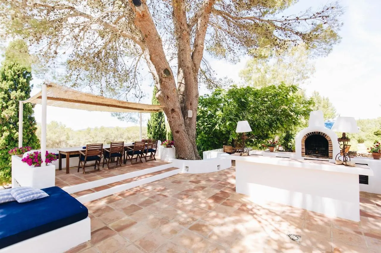 Luxurious Ibiza Villa Casa Pacifica 6 Bedrooms Large Outdoor Dining Area Bbq San Rafael 산타 에우랄리아 데 리오