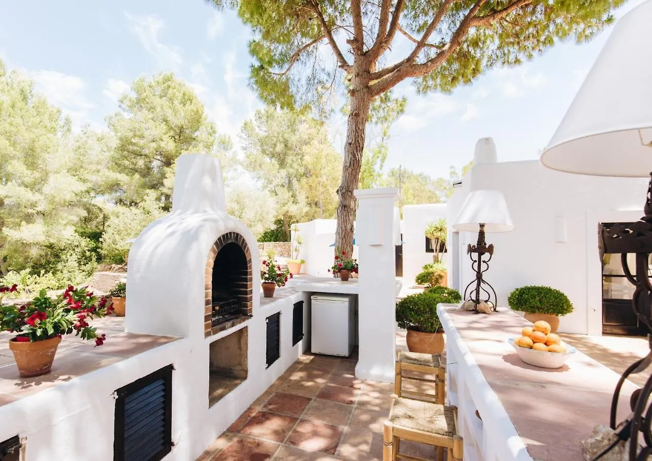 Luxurious Ibiza Villa Casa Pacifica 6 Bedrooms Large Outdoor Dining Area Bbq San Rafael 산타 에우랄리아 데 리오